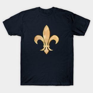 Golden Elegance: Bosnian Lily (Zlatni Bosanski Ljiljan) T-Shirt